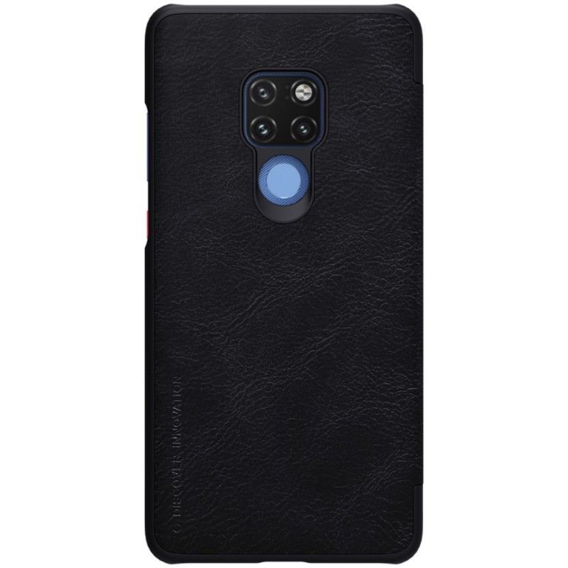 Folio-fodral för Huawei Mate 20 Brun Nillkin Qin Serie