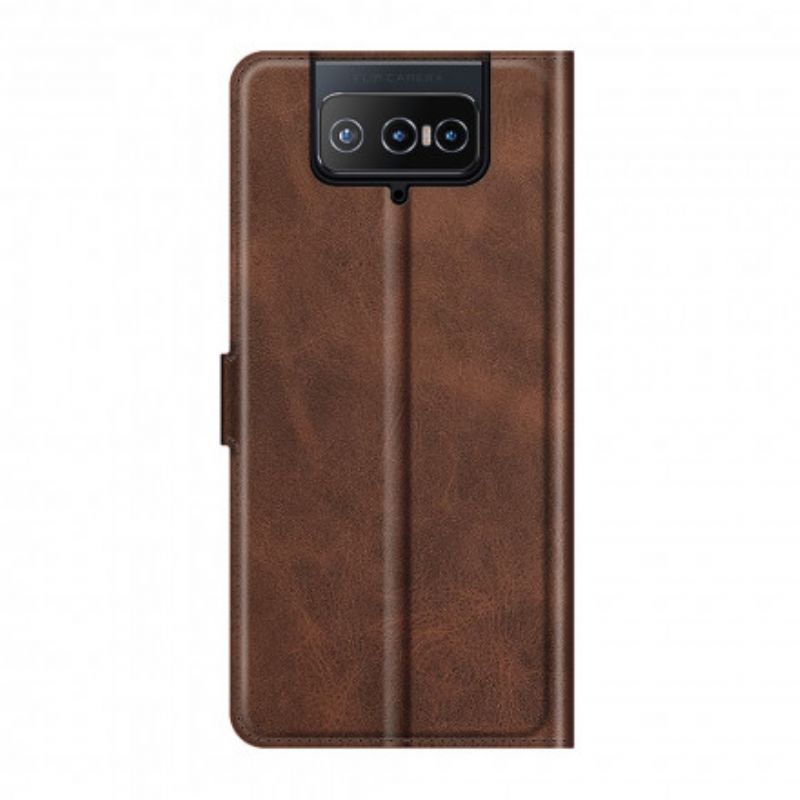 Fodral För Asus Zenfone 8 Flip Faux Leather Slim