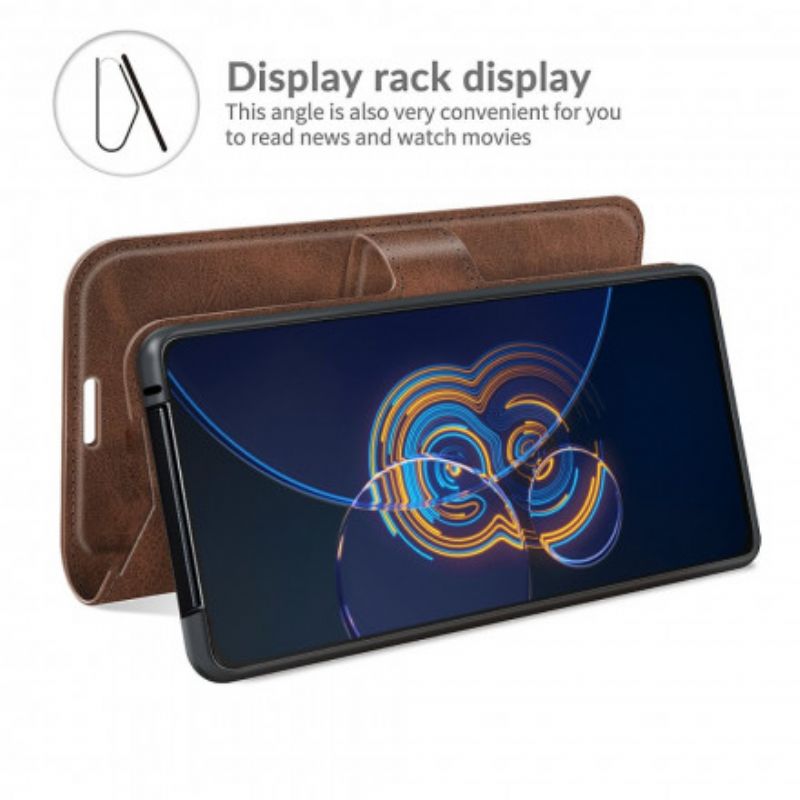 Fodral För Asus Zenfone 8 Flip Faux Leather Slim