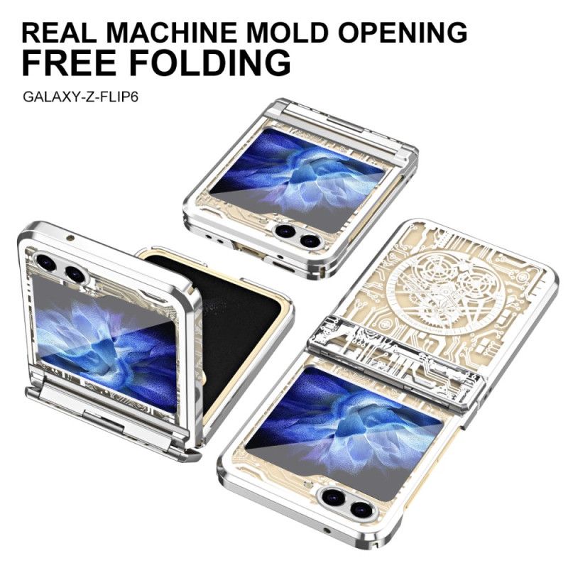 Skal Samsung Galaxy Z Flip 6 Telefonfodral Mechanical Legend Series