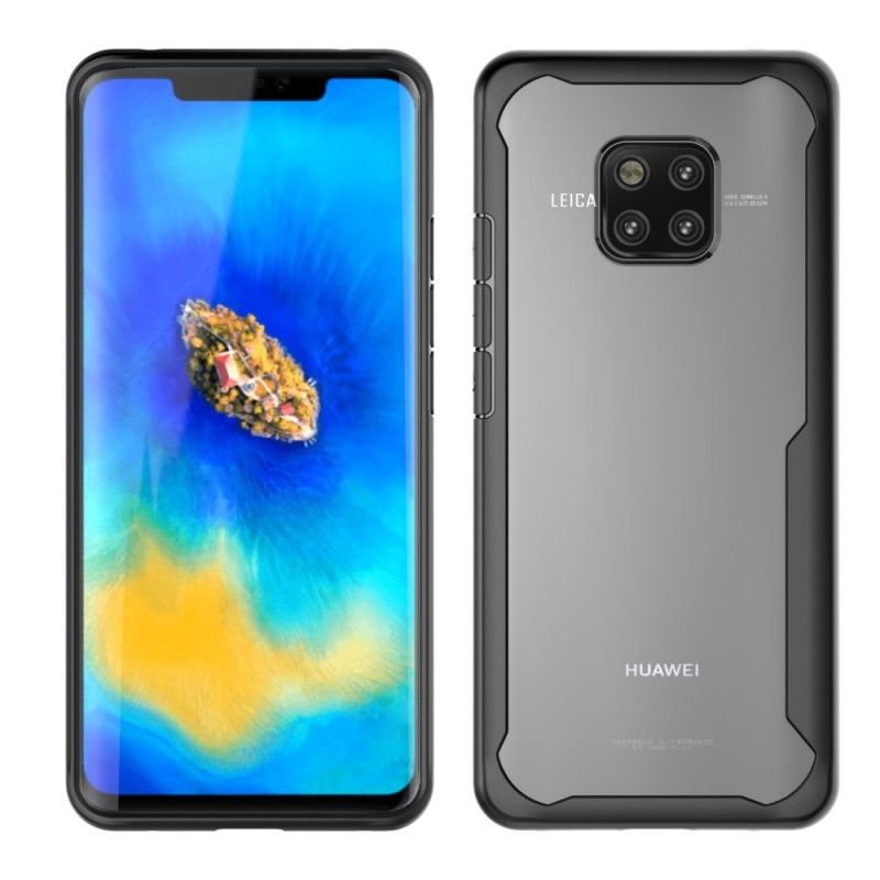 Skal för Huawei Mate 20 Pro Svart Fasad Kant