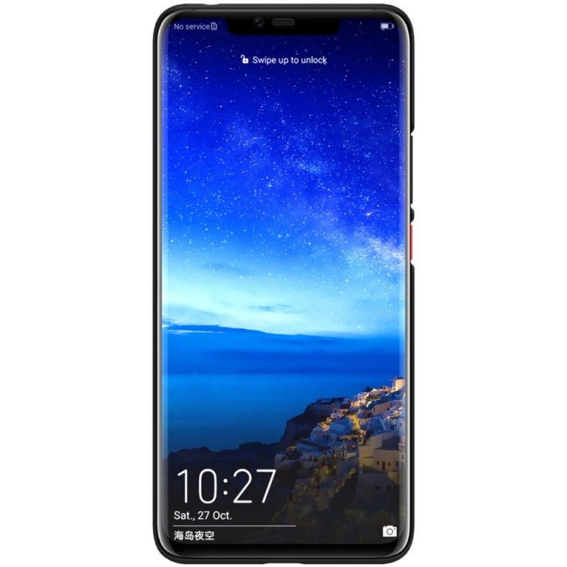 Skal Huawei Mate 20 Pro Svart Mobilskal Styv Frostat Nillkin