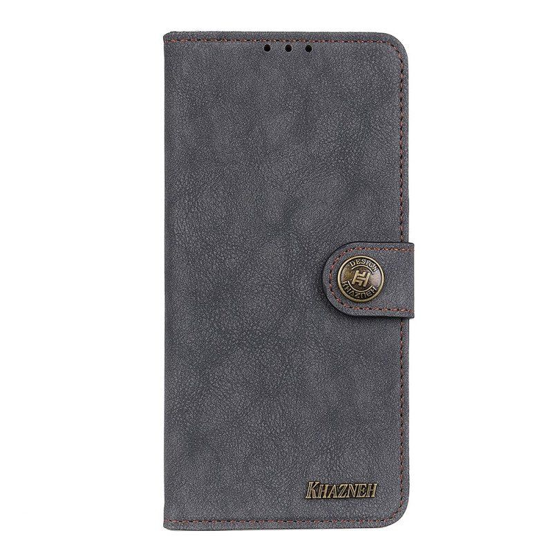 Folio-fodral Xiaomi Redmi Note 11 Pro Plus 5G Khazneh Retro Split Läder