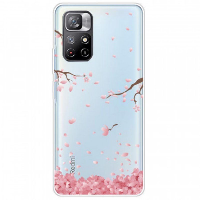 Mobilskal Xiaomi Redmi Note 11 Pro Plus 5G Blomsterregn