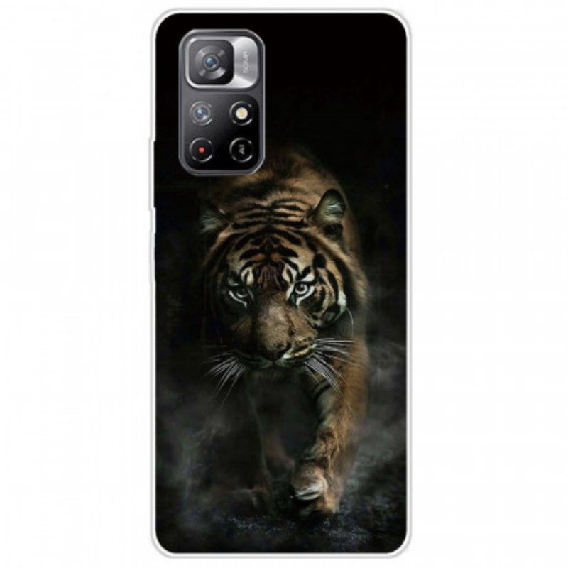 Mobilskal Xiaomi Redmi Note 11 Pro Plus 5G Flexibel Tiger