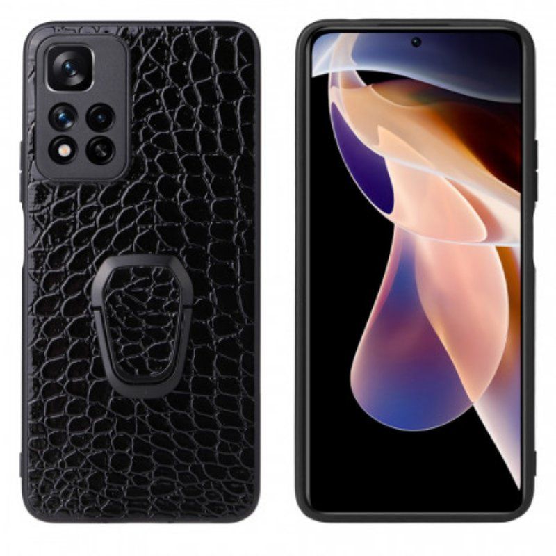 Skal Xiaomi Redmi Note 11 Pro Plus 5G Krokodilstil Ring-bracket