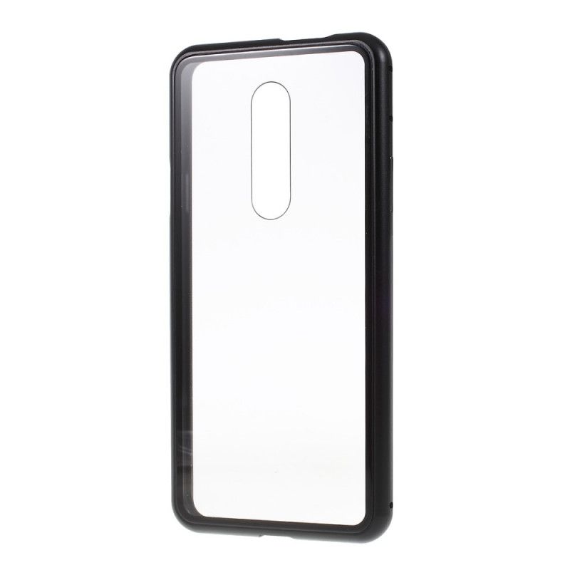 Folio-fodral för OnePlus 7 Pro Svart Transparent Avtagbar