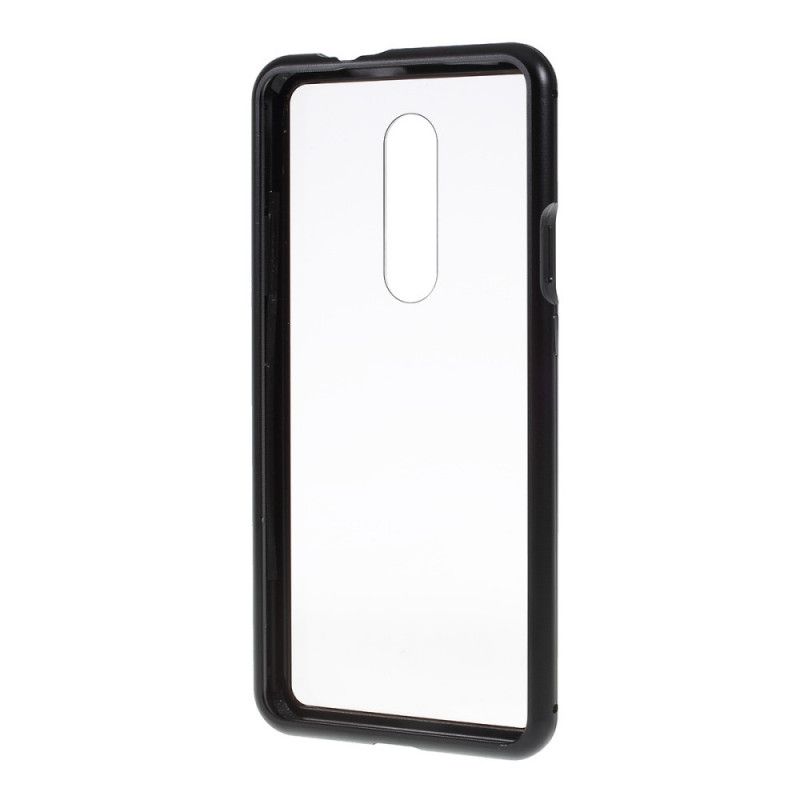 Folio-fodral för OnePlus 7 Pro Svart Transparent Avtagbar