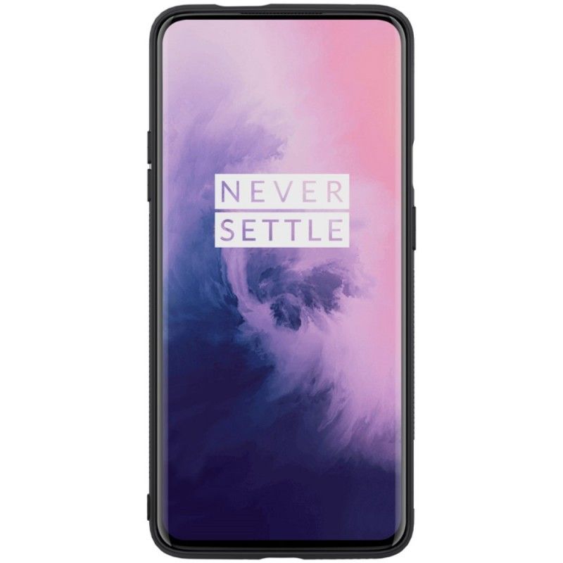 Skal OnePlus 7 Pro Mobilskal Syntetfiber Och Magnetfolie