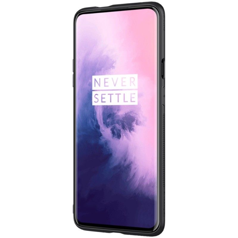 Skal OnePlus 7 Pro Mobilskal Syntetfiber Och Magnetfolie