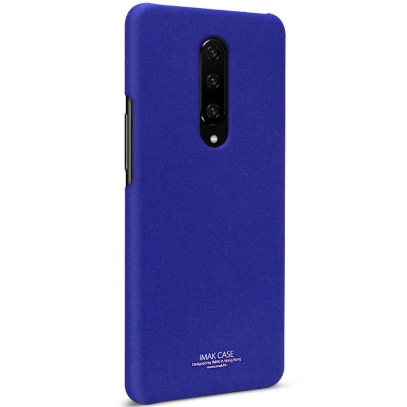 Skal OnePlus 7 Pro Mörkblå Styv Matta