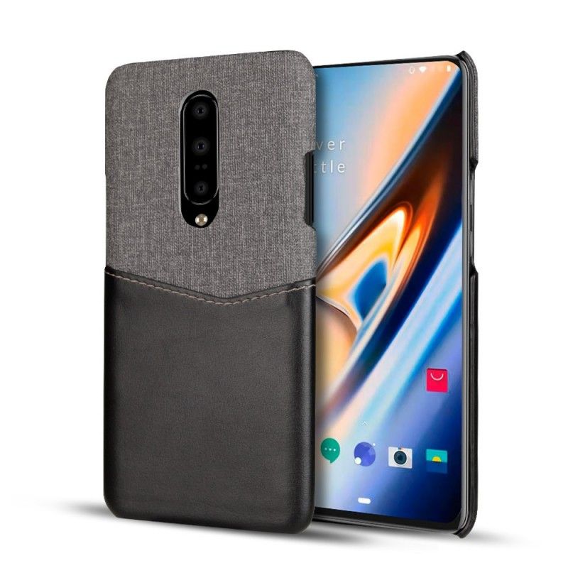 Skal OnePlus 7 Pro Svart Tygfack