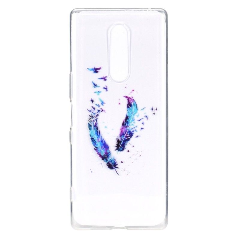 Skal OnePlus 7 Pro Transparent Fjäder