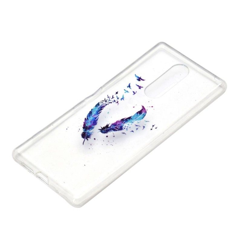 Skal OnePlus 7 Pro Transparent Fjäder