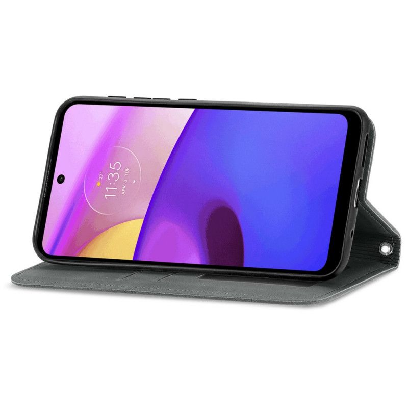 Folio-fodral Moto E20 / E30 / E40 Skin-touch Design