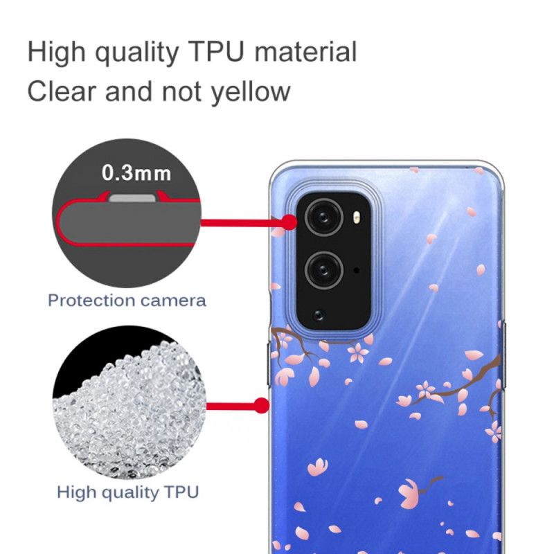 Skal för OnePlus 9 Pro Blommande Grenar