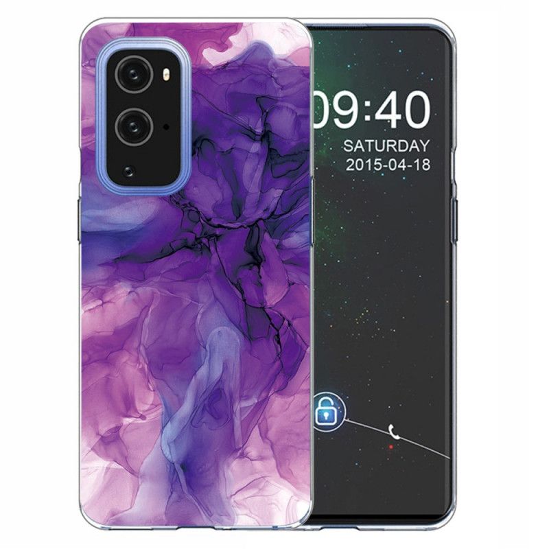 Skal för OnePlus 9 Pro Grå Färgad Marmor