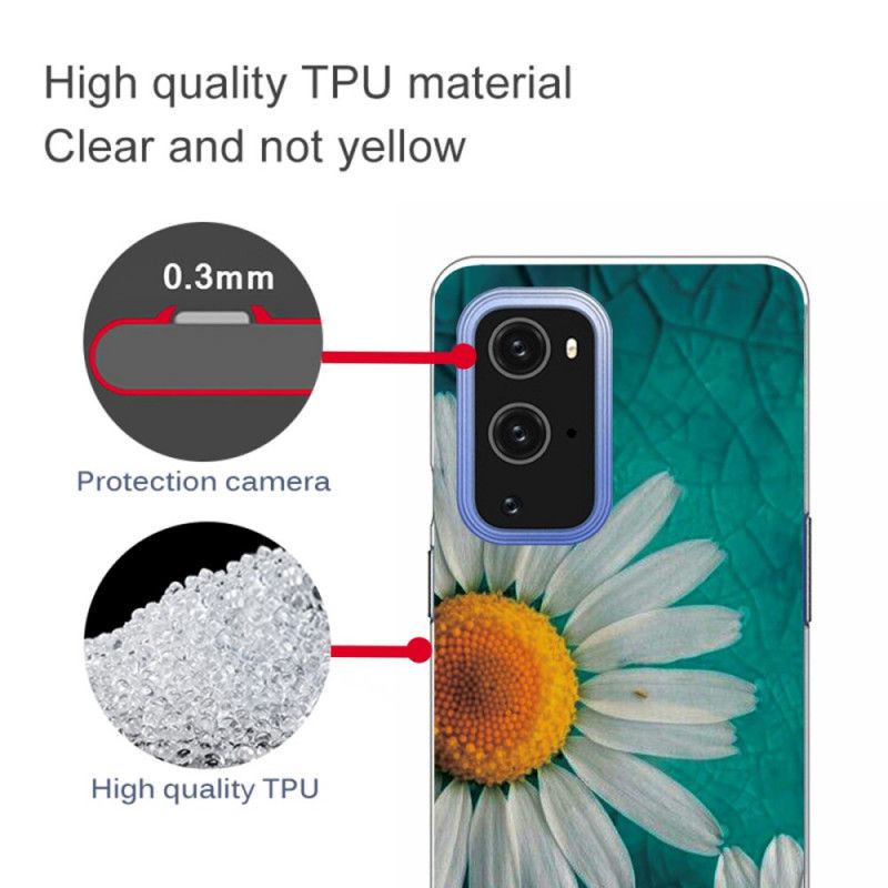 Skal för OnePlus 9 Pro Sommar Tusenskönor