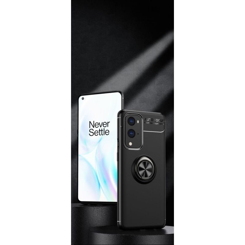 Skal för OnePlus 9 Pro Svart Roterande Ring