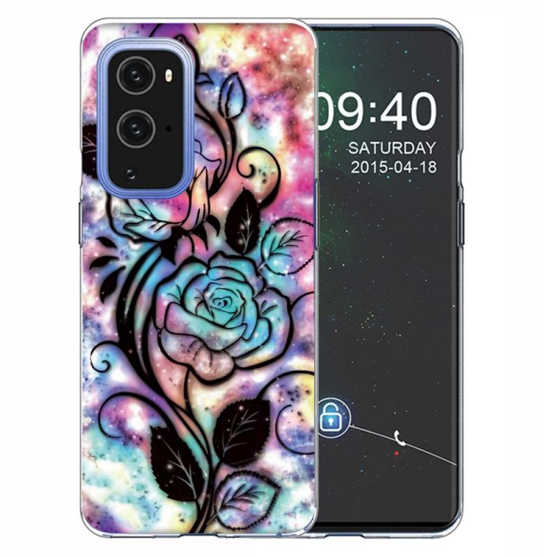 Skal OnePlus 9 Pro Grafisk Blomma