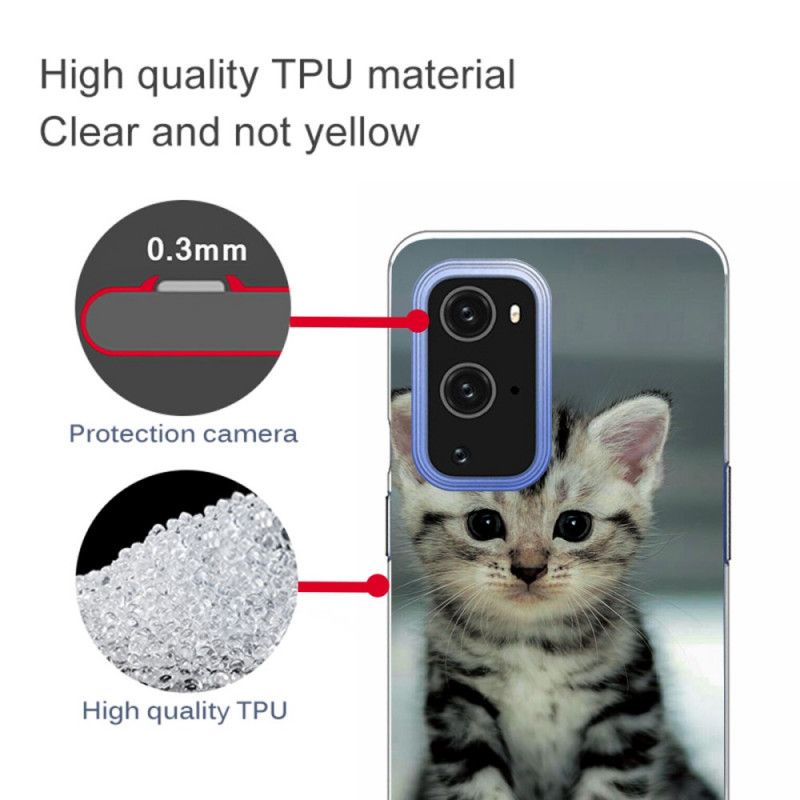 Skal OnePlus 9 Pro Mobilskal Kattunge Kattunge