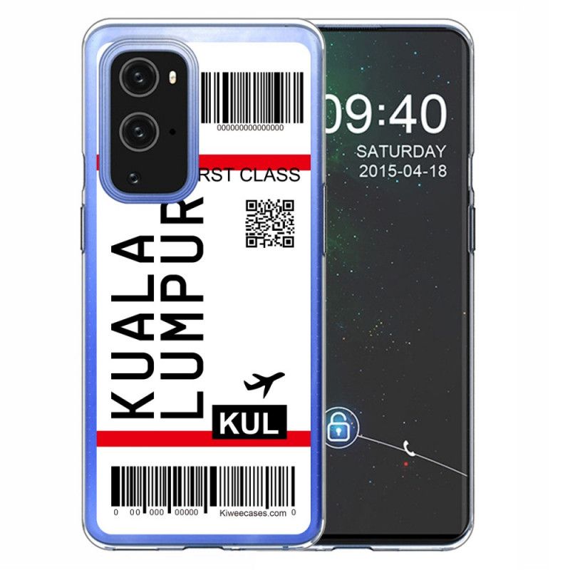 Skal OnePlus 9 Pro Ombordstigningskort Till Kuala Lumpur