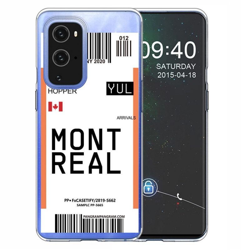 Skal OnePlus 9 Pro Ombordstigningskort Till Montreal