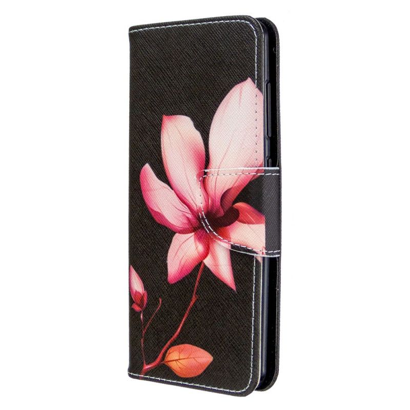 Fodral Samsung Galaxy A41 Rosa Blomma