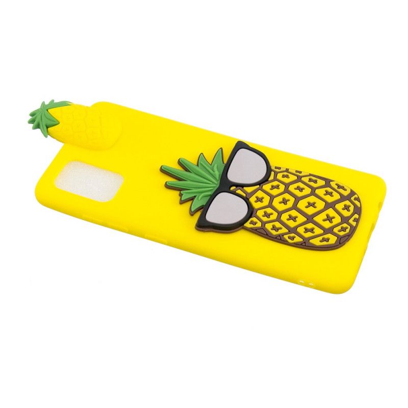 Skal för Samsung Galaxy A41 Cool 3D Ananas