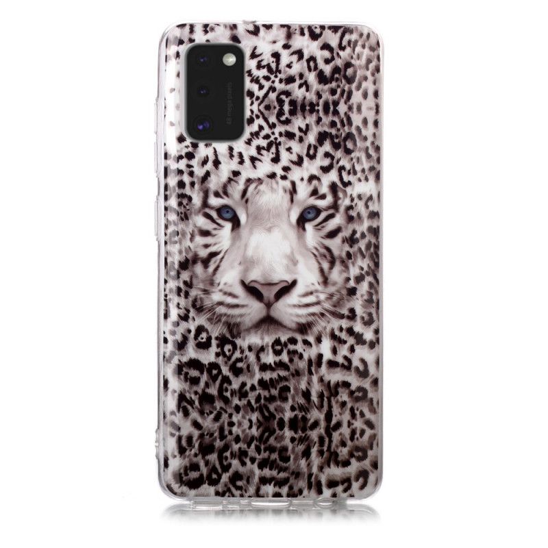 Skal Samsung Galaxy A41 Fluorescerande Leopard