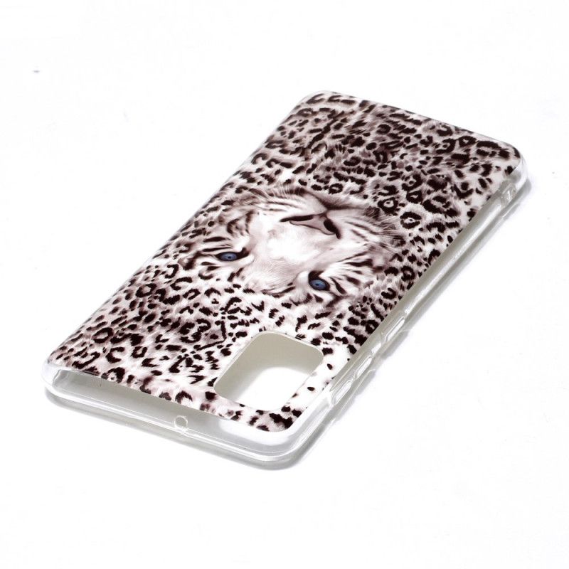 Skal Samsung Galaxy A41 Fluorescerande Leopard