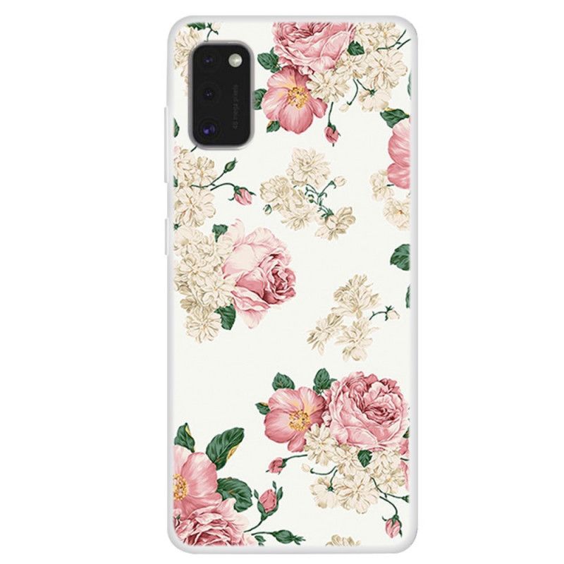 Skal Samsung Galaxy A41 Mobilskal Frihetsblommor