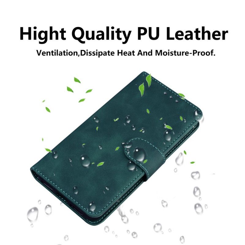 Fodral för Samsung Galaxy S21 5G Svart Monokrom Lädereffekt
