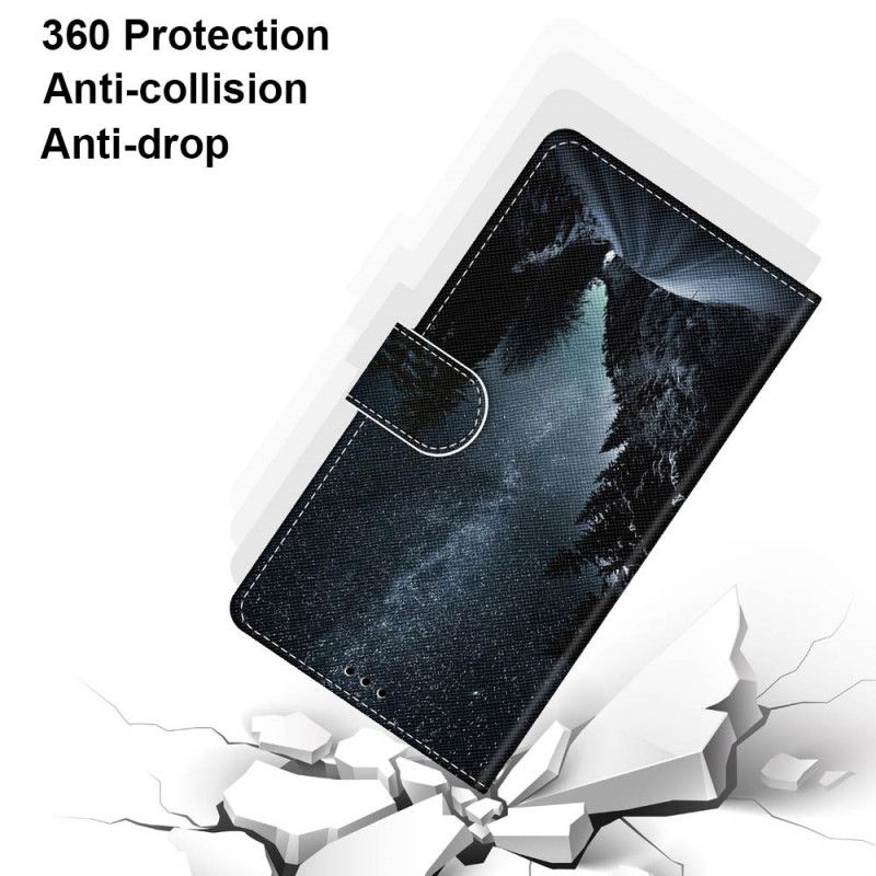 Fodral för Samsung Galaxy S21 5G Svart Mystisk Natur