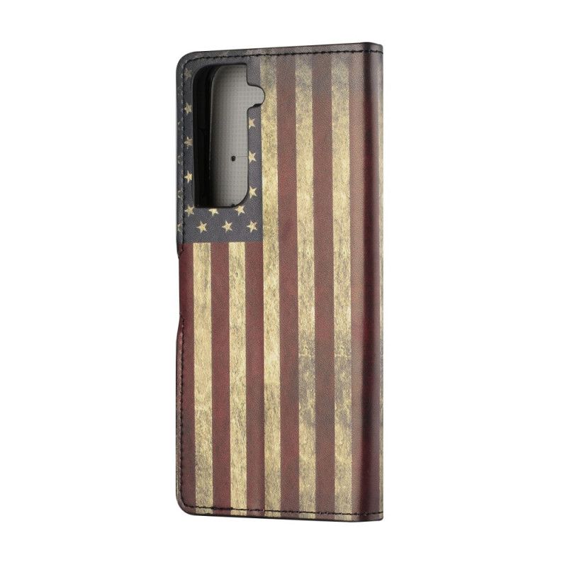 Fodral Samsung Galaxy S21 5G Amerikansk Flagga