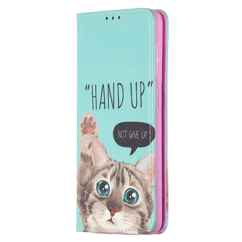 Folio-fodral Samsung Galaxy S21 5G Hand Upp