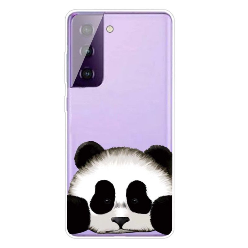 Skal Samsung Galaxy S21 5G Mobilskal Transparent Panda