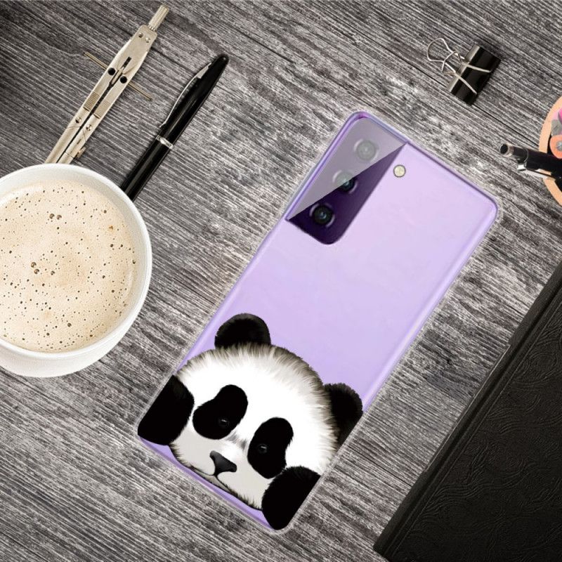 Skal Samsung Galaxy S21 5G Mobilskal Transparent Panda