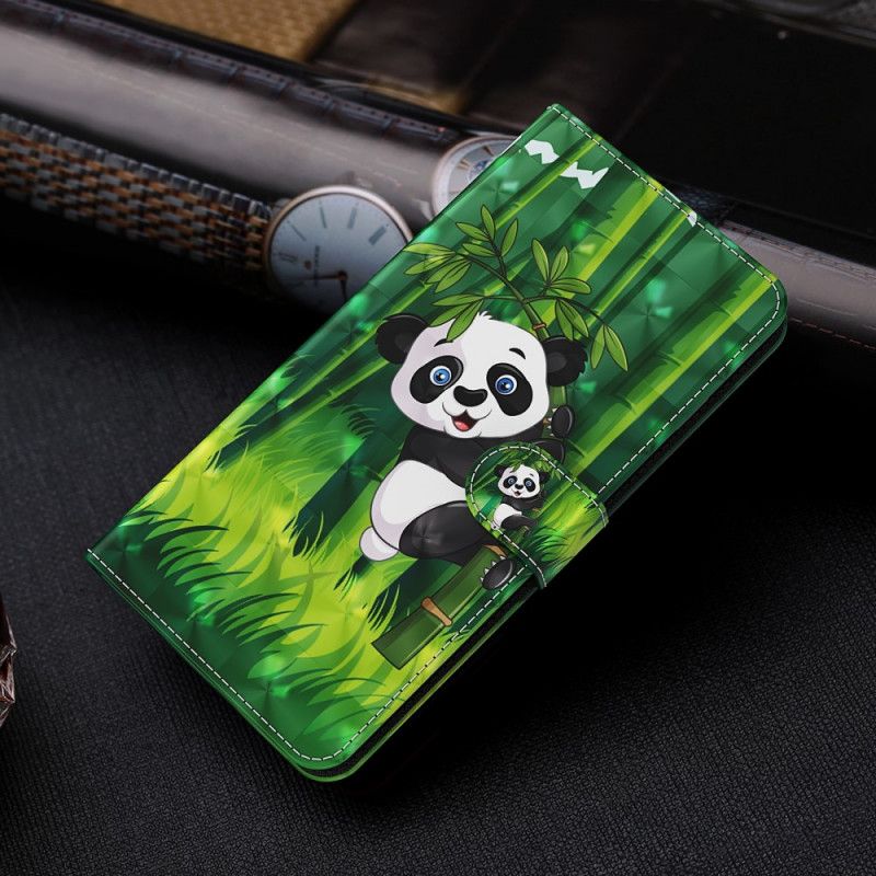 Skyddsfodral Samsung Galaxy S21 5G Panda Och Bambu