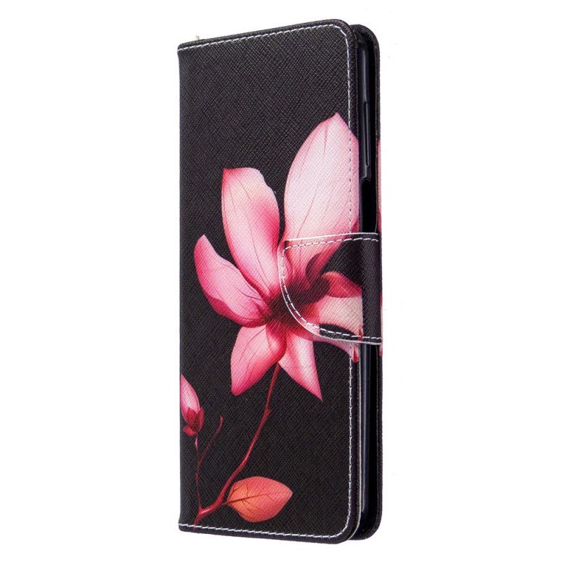 Fodral för Xiaomi Redmi Note 9S / Note 9 Pro Rosa Blomma