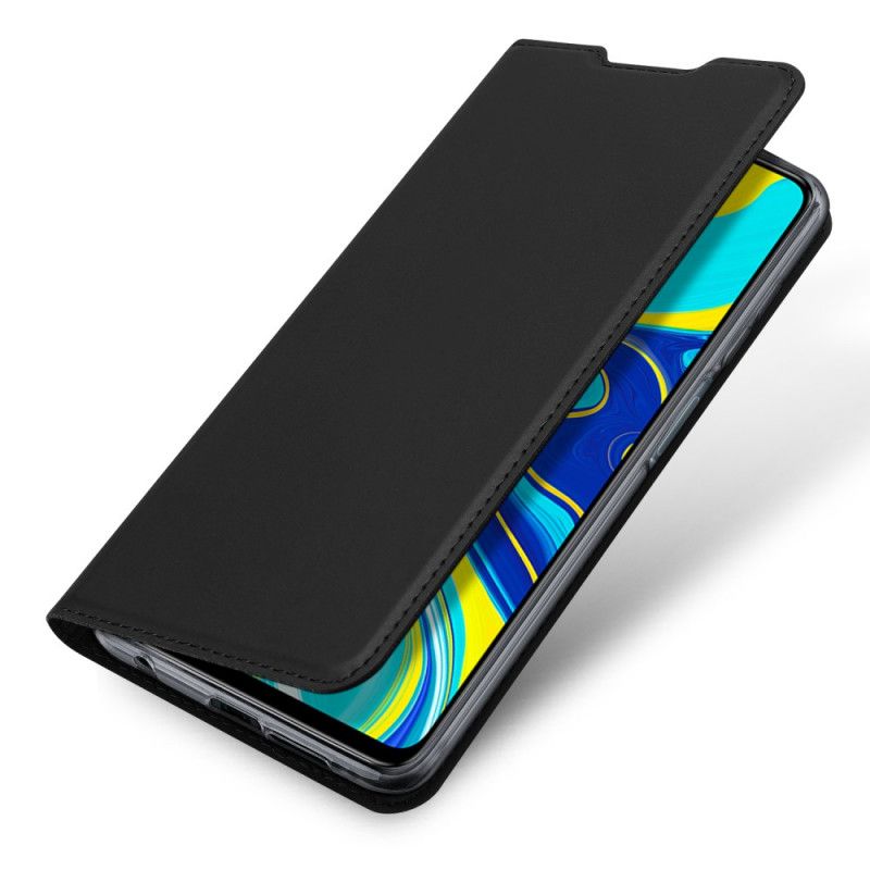 Folio-fodral Xiaomi Redmi Note 9S / Note 9 Pro Svart Dux Ducis