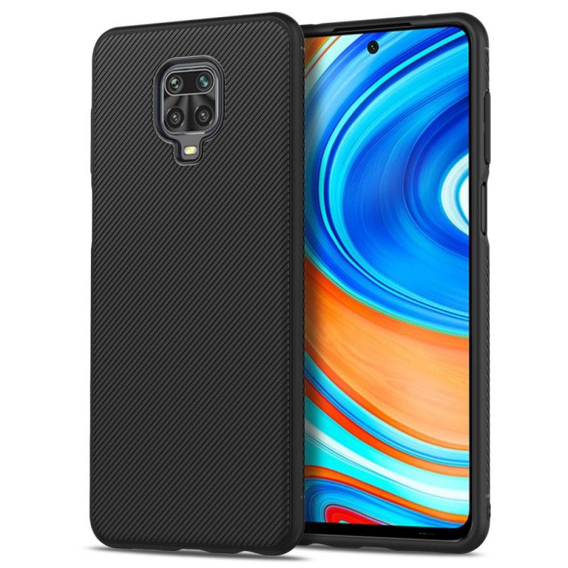 Skal för Xiaomi Redmi Note 9S / Note 9 Pro Svart Lenuo Twill