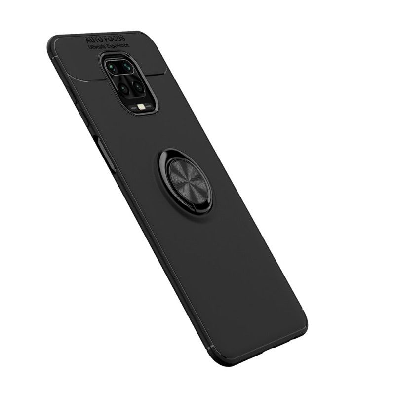 Skal för Xiaomi Redmi Note 9S / Note 9 Pro Svart Roterande Ring