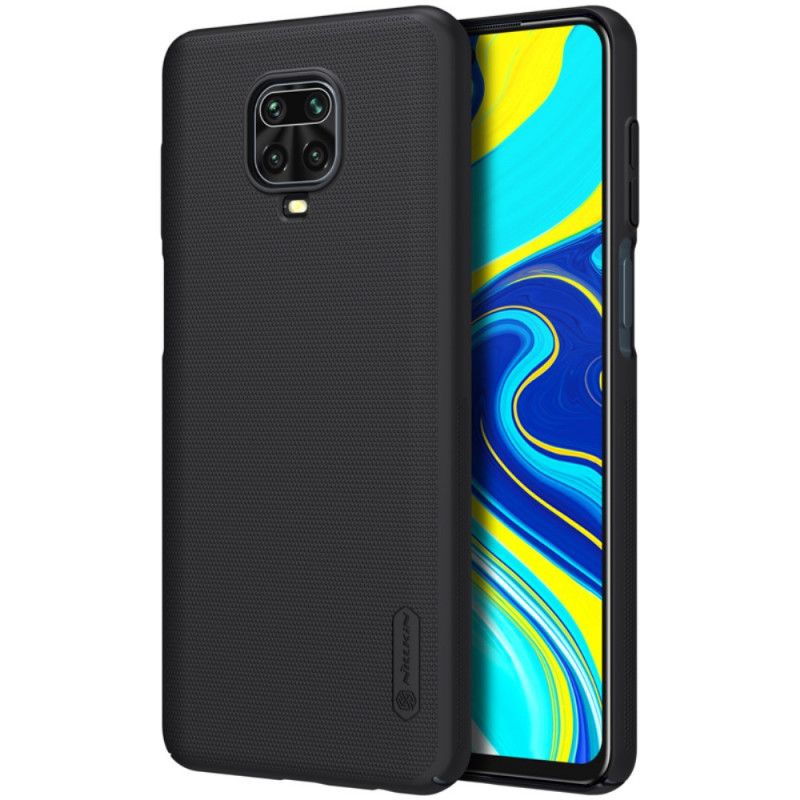 Skal för Xiaomi Redmi Note 9S / Note 9 Pro Svart Styv Frostat Nillkin