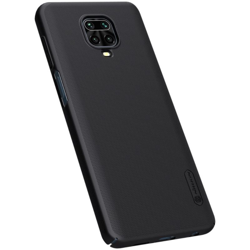 Skal för Xiaomi Redmi Note 9S / Note 9 Pro Svart Styv Frostat Nillkin