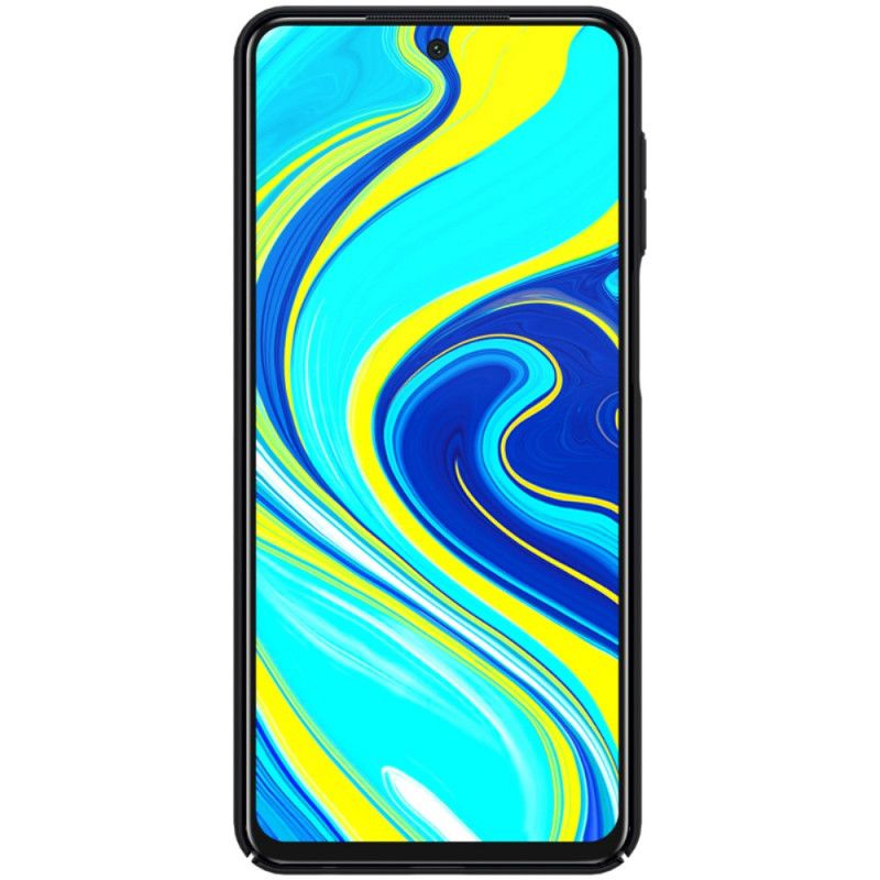 Skal för Xiaomi Redmi Note 9S / Note 9 Pro Svart Styv Frostat Nillkin