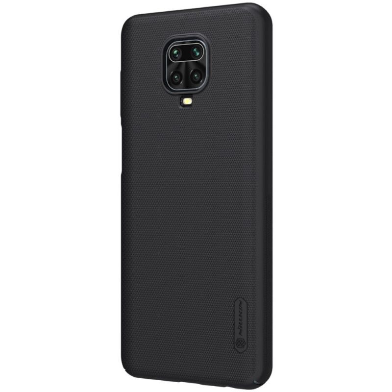 Skal för Xiaomi Redmi Note 9S / Note 9 Pro Svart Styv Frostat Nillkin