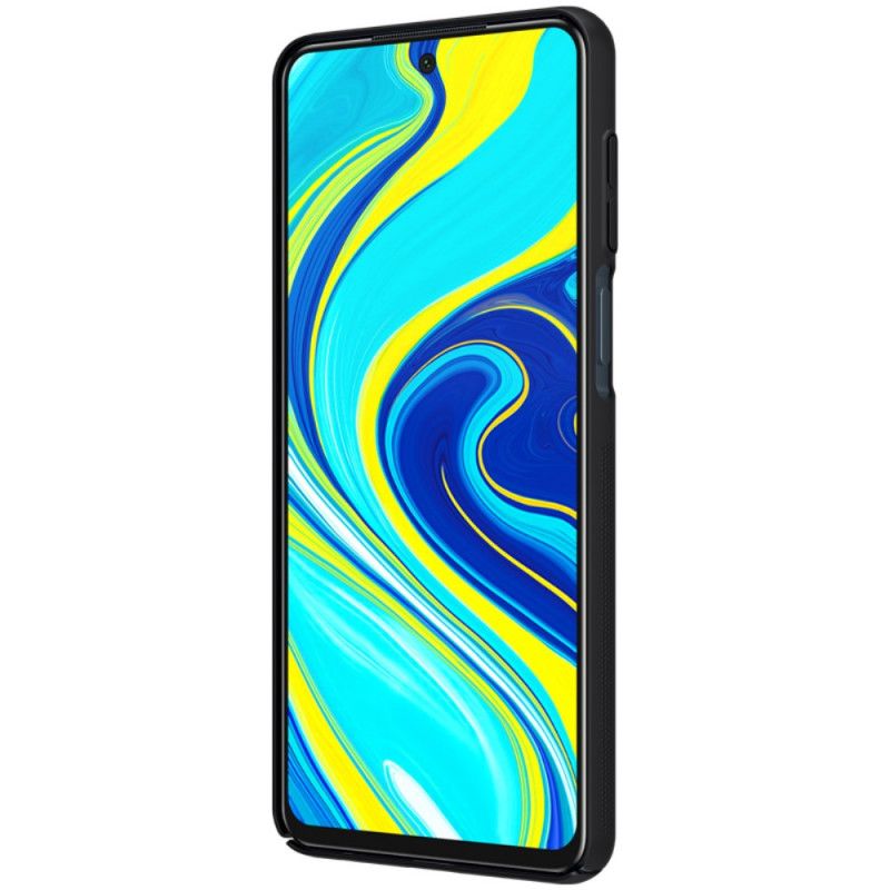 Skal för Xiaomi Redmi Note 9S / Note 9 Pro Svart Styv Frostat Nillkin