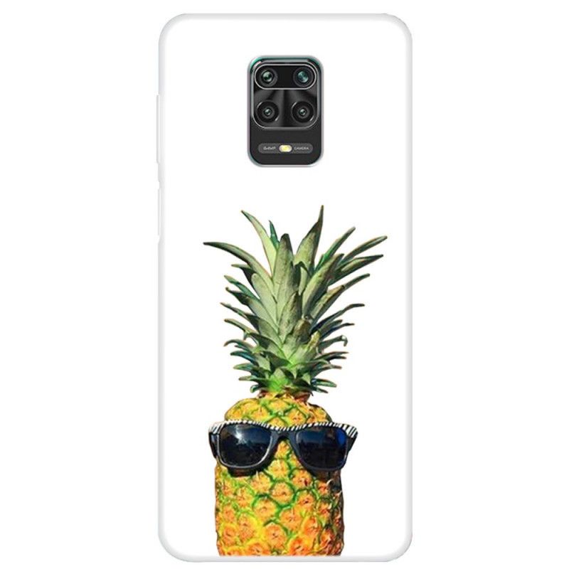 Skal Xiaomi Redmi Note 9S / Note 9 Pro Ananas Med Glasögon