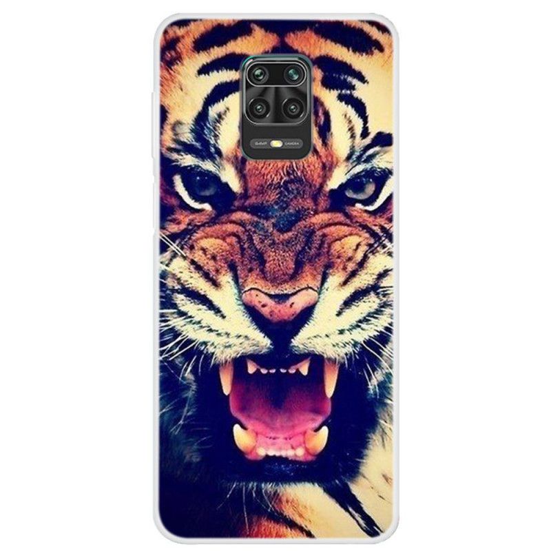 Skal Xiaomi Redmi Note 9S / Note 9 Pro Mobilskal Tiger Ansikte